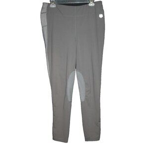Fits T4 Sports Women’s Size XL Breeches Gray Horse Riding Pants Stretch Legging